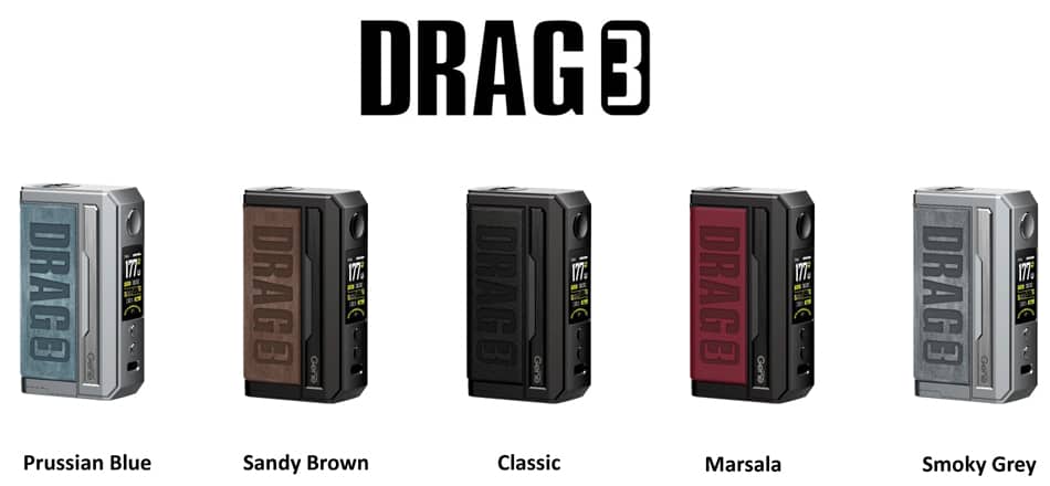 Voopoo Drag 3 177W Mod